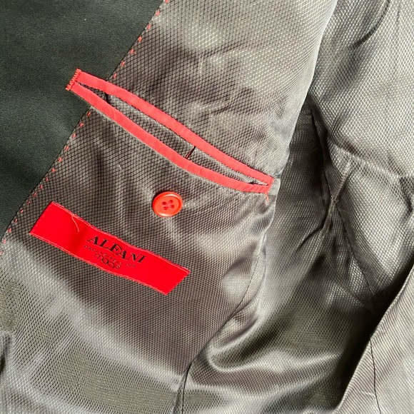 Macy’s Black Alfani Two Piece Suit